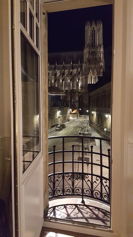 Les Berceaux De La Cathedrale Reims Exterior foto